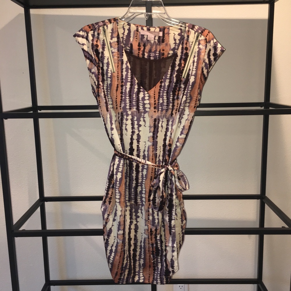 Cap Sleeve Mini Dress